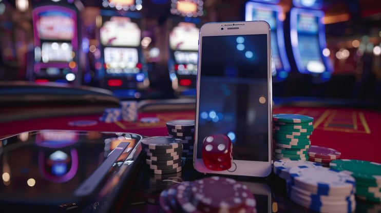Filipino player checking panalo sports betting markets on mobile phone